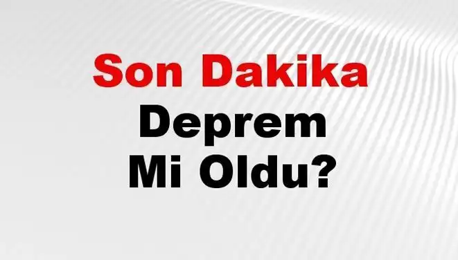 Bursa'da Şimdi Ne Oluyor? Aniden Gelen Deprem Panik Yarattı!