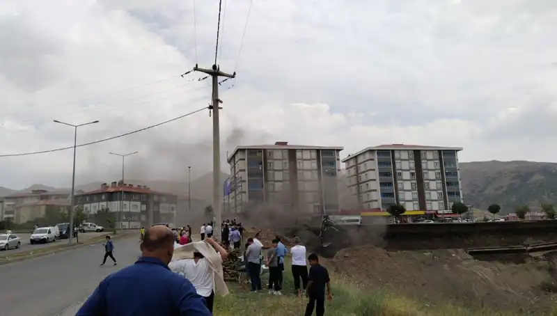 Bitlis'te Doğalgaz Hattında Flaş Patlama: Olayın Ayrıntıları Ortaya Çıktı