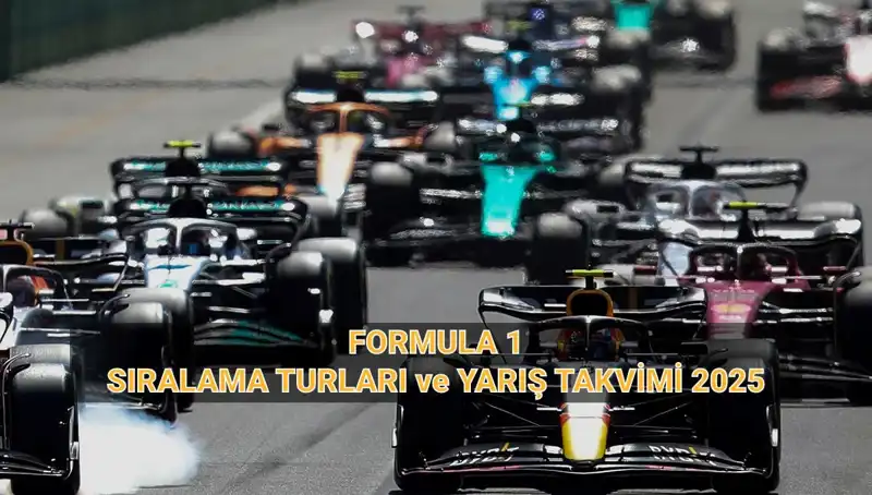 2025 Formula 1 Takvimi: Tarihler ve Yayın Bilgileri Açıklandı