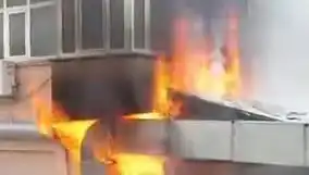 İstanbul’da Kafede Çıkan Yangın Paniğe Neden Oldu